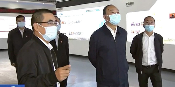 广东省委书记黄坤明到尊龙中国公司